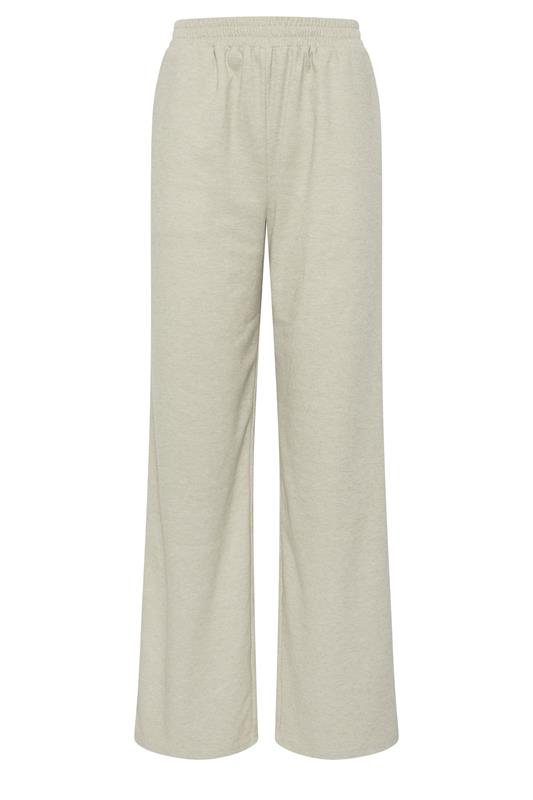 LTS PREMIUM Tall Women's Natural Brown Wide Leg Trousers | Long Tall Sally 1