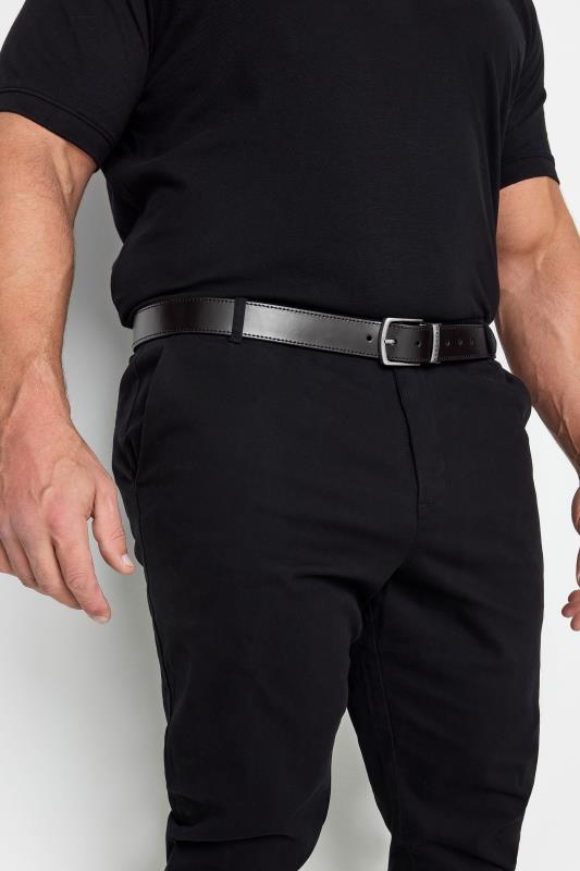  Grande Taille BadRhino Black & Brown Reversible Belt