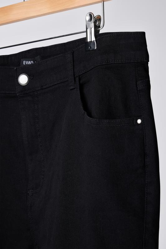 EVANS Plus Size Black Bootcut Jeans | Evans 6