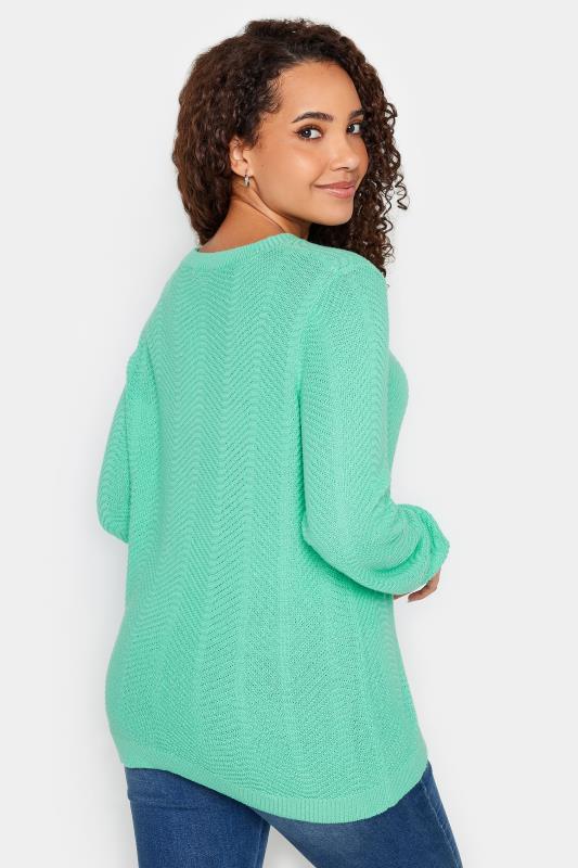 M&Co Light Green Ribbed Knit Jumper | M&Co 4