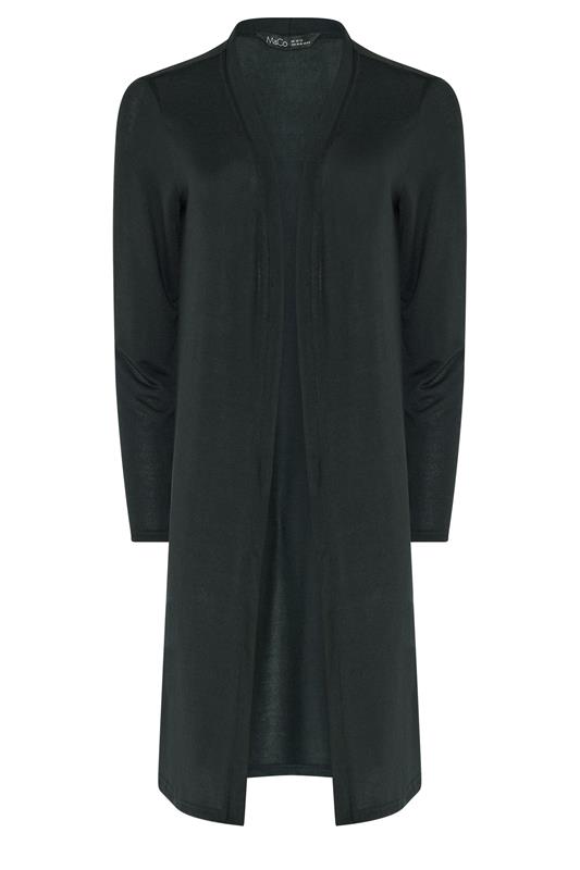 M&Co Black Long Sleeve Open Front Cardigan | M&Co 5