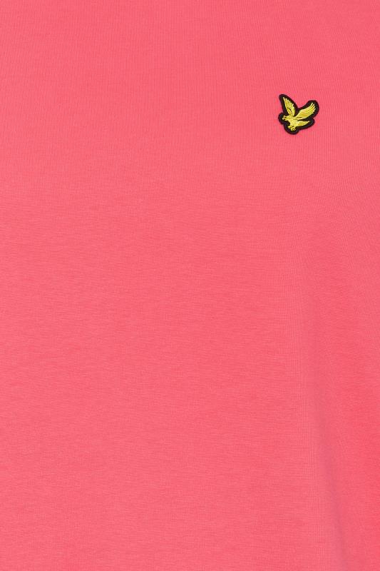 LYLE & SCOTT Big & Tall Pink Core T-Shirt | BadRhino 4