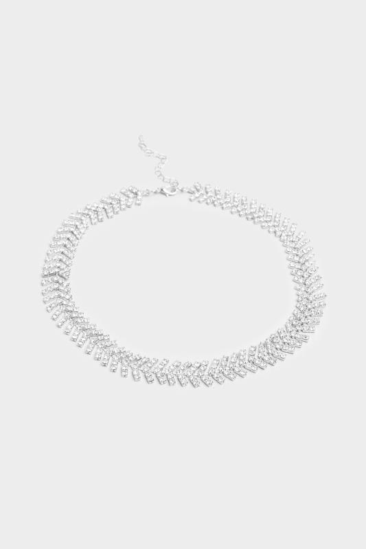 Diamante Extendable Choker | Yours Clothing 2
