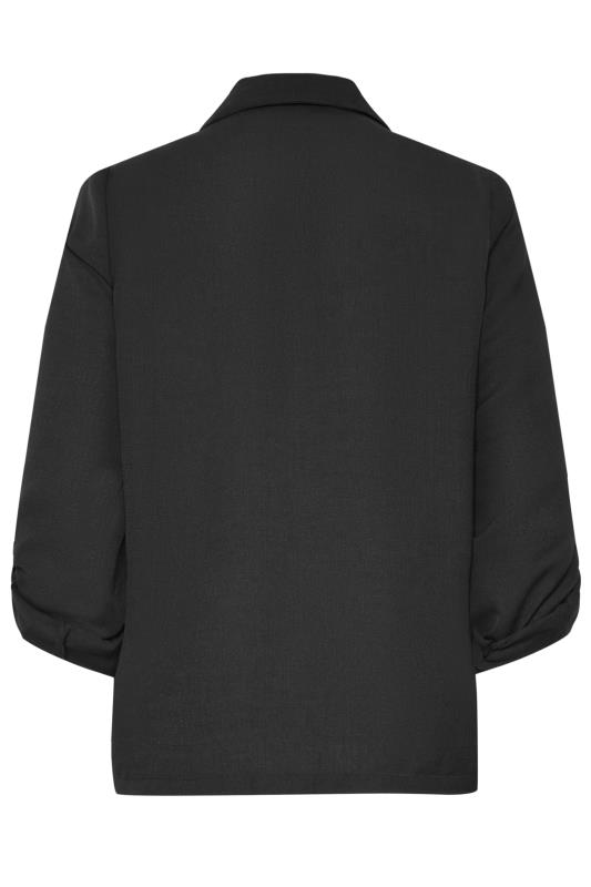 LTS Tall Black Long Sleeve Utility Shirt | Long Tall Sally 8