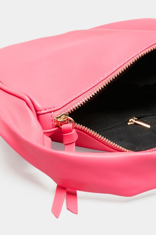 Bright Pink Slouch Handle Bag 5