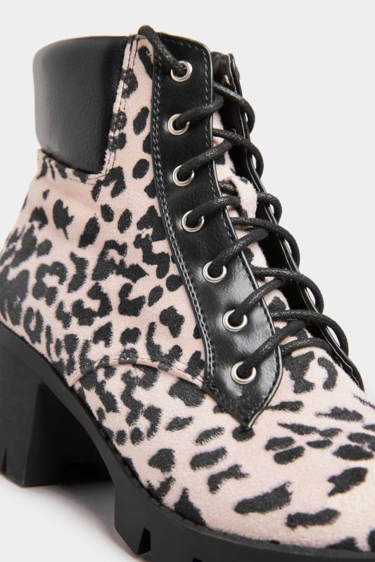 LIMITED COLLECTION Suedette Leopard Platform Lace Up Heeled Boots In Wide Fit_E.jpg