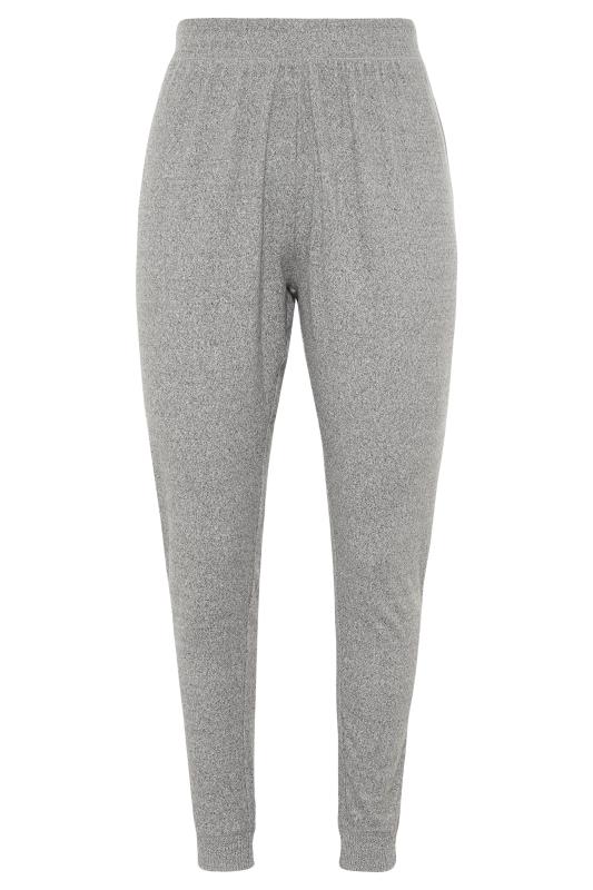 Curve Grey Soft Touch Knitted Lounge Pants 3