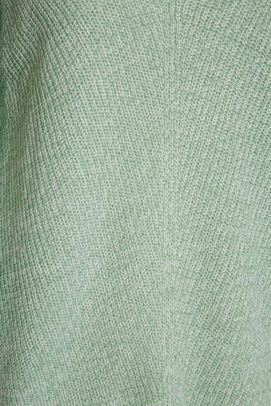 Plus Size Curve Mint Green Essential Knitted Jumper | Yours Clothing 6