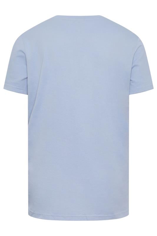 LYLE & SCOTT Big & Tall Bubble Blue Core T-Shirt | BadRhino 4