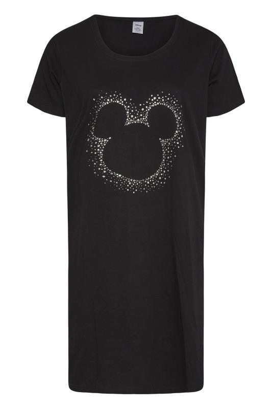DISNEY Curve Black Mickey Mouse Embellished Nightdress_F.jpg