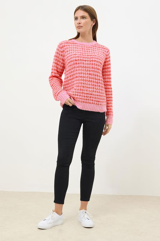 M&Co Pink Cable Knitted Jumper | M&Co 1