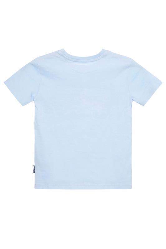 BadRhino Big & Tall Boys Blue Matching California Wave T-Shirt 2