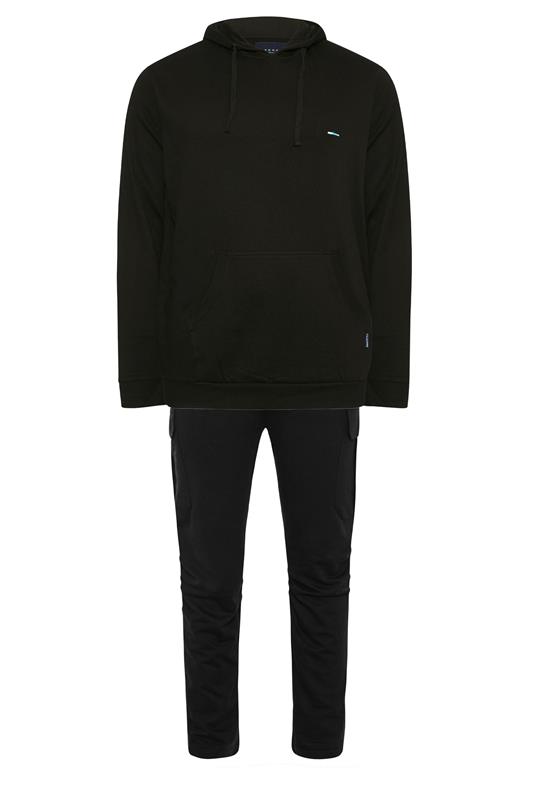 BadRhino Big & Tall Ensemble noir sweat à capuche et jogging