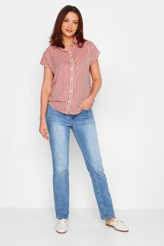 LTS Tall Women's Red Stripe Print Shirt | Long Tall Sally 2