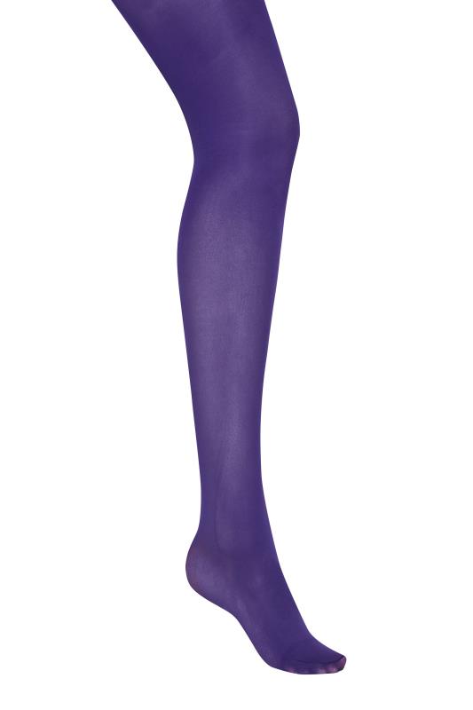 Tall Women's Purple 50 Denier Premium Tights | Long Tall Sally  3