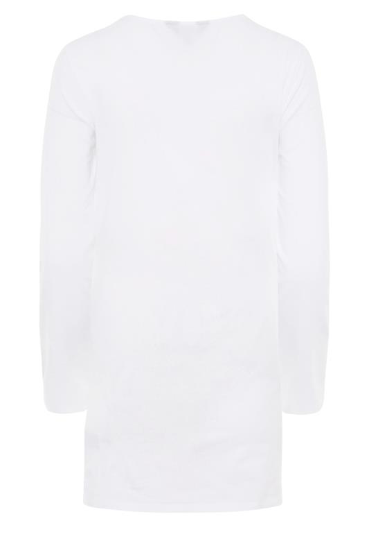2 PACK Tall Maternity Black & White Long Sleeve T-Shirt_BK.jpg