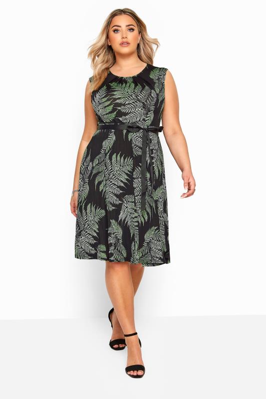 Plus Size Skater Dresses | Fit & Flare Dresses | Yours Clothing | Yours ...