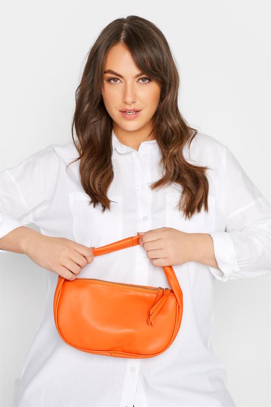 Orange Slouch Handle Bag 2