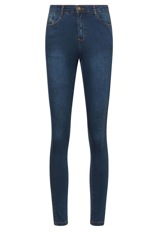 LTS Tall Women's Indigo Blue Skinny Stretch AVA Jeans | Long Tall Sally 7
