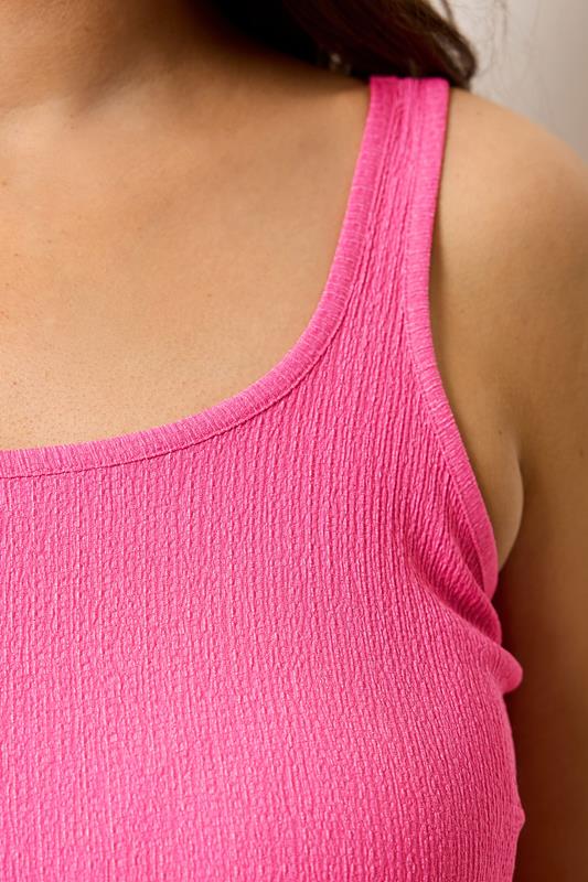 YOURS Plus Size Hot Pink Playsuit | Yours Clothing 4
