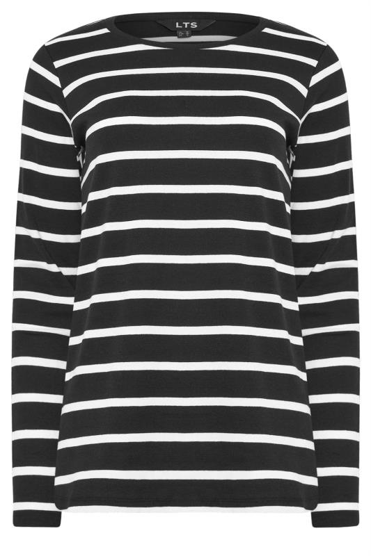 LTS Tall 2 PACK Black Stripe Print Long Sleeve T-Shirts | Long Tall Sally 8