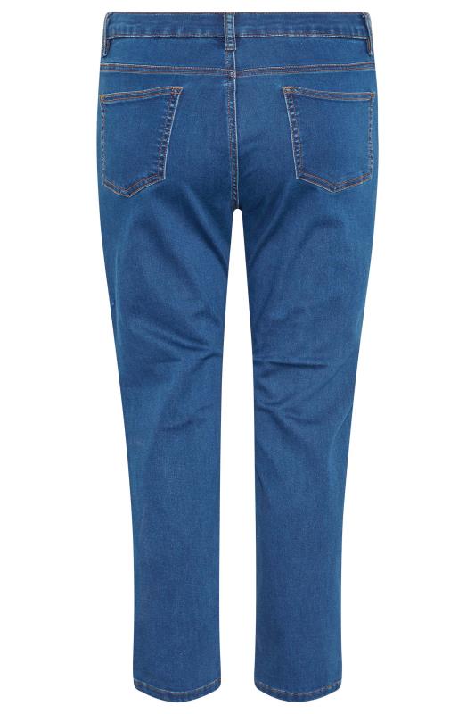 MADE FOR GOOD Petite Mid Blue Straight Leg Jeans 5