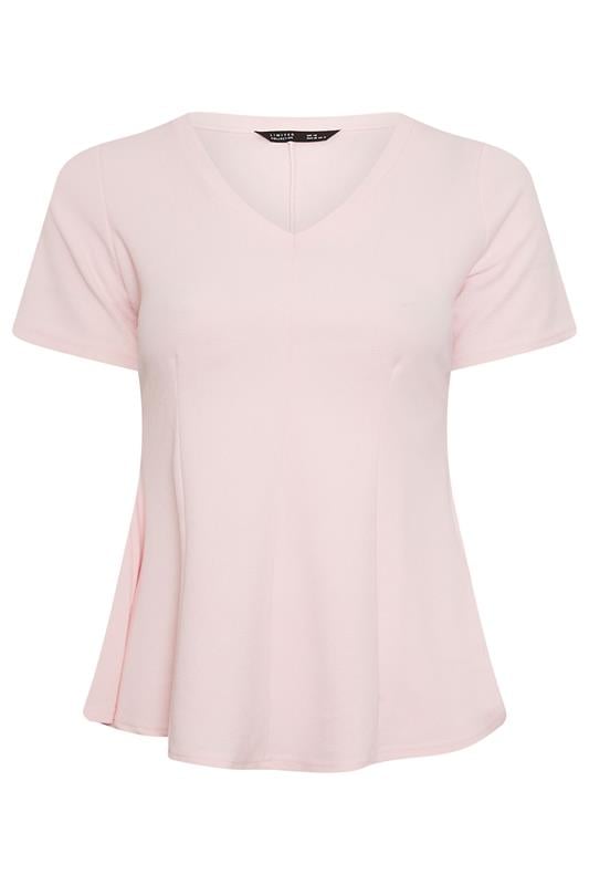 LIMITED COLLECTION Plus Size Pink Corset Top | Yours Clothing 5