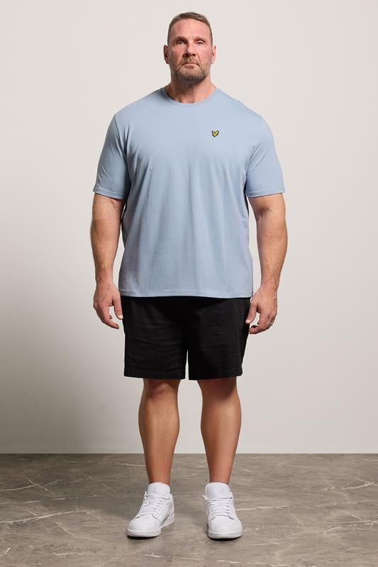 LYLE & SCOTT Big & Tall Bubble Blue Core T-Shirt | BadRhino 1