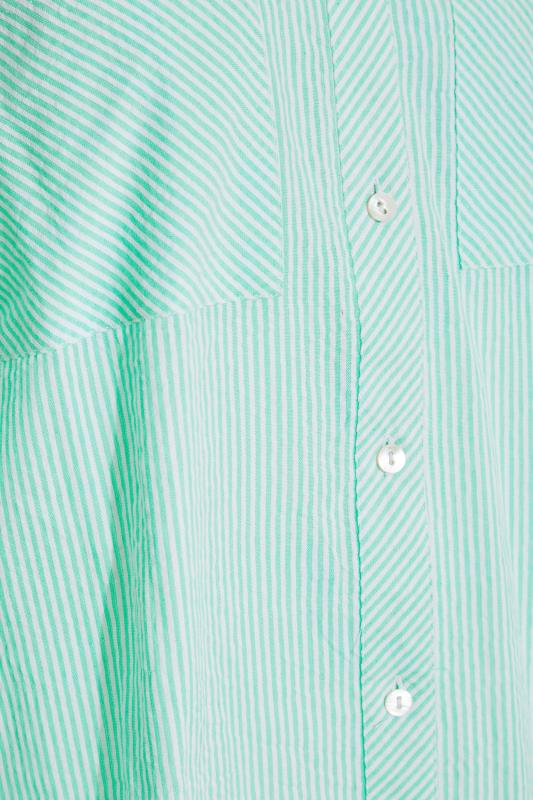 Tall Women's LTS Green Stripe Shirt | Long Tall Sally  6