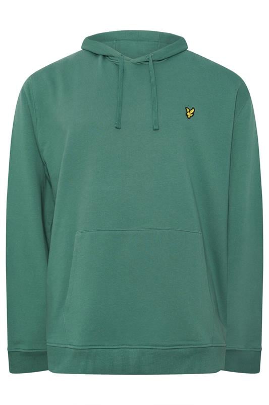 LYLE & SCOTT Big & Tall Everglade Green Hoodie | BadRhino 2