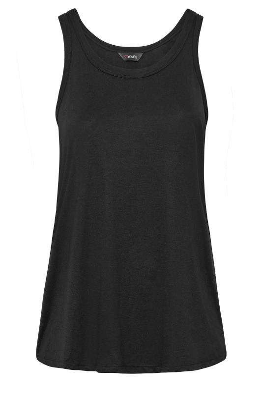  3 PACK Curve Black & Grey Vest Tops | Yours Clothing  12