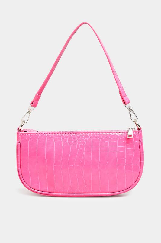 Pink Faux Croc Shoulder Bag_D.jpg