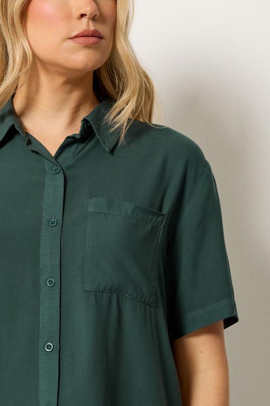 LTS Tall Women's Forest Green Short Sleeve Shirt | Long Tall Sally 4