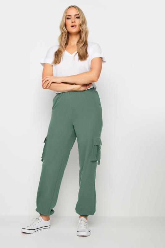 LTS Tall Women's Green Cargo Jogger | Long Tall Sally 1