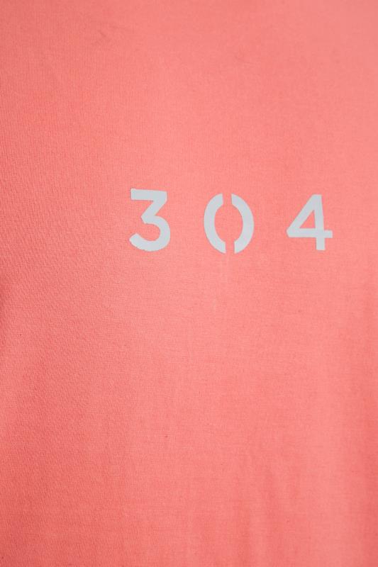 304 CLOTHING Big & Tall Pink Core T-Shirt | BadRhino 2