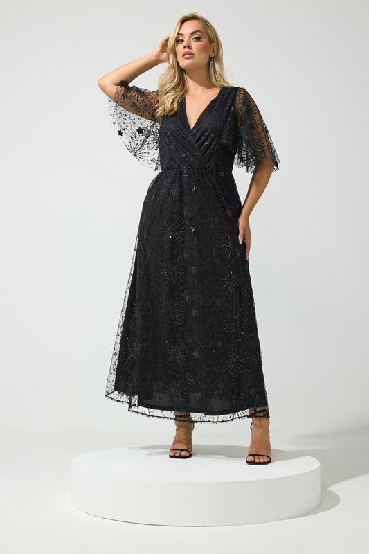 plus size black prom dresses Plus-Size Long Glitter Dress with Lace-Up Corset / 18 This plus Plus Size Black Prom Dresses