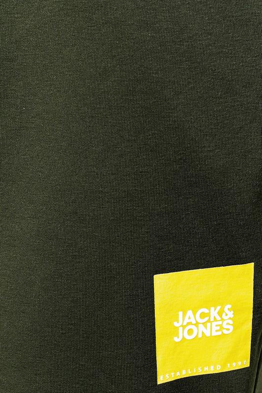 JACK & JONES Big & Tall Khaki Green Joggers 3