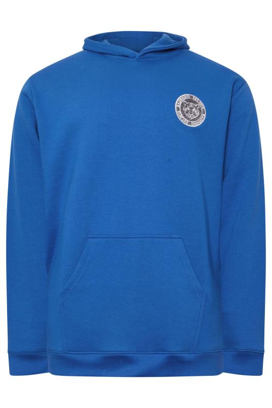 BadRhino Big & Tall Cobalt Blue Patch Logo Hoodie | BadRhino 4