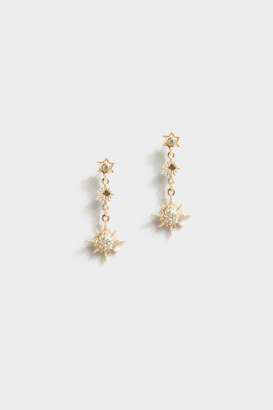 Gold Star Diamante Drop Earrings_A.jpg