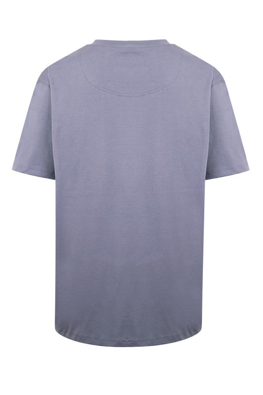 ED BAXTER Grey Classic Garage T-Shirt_BK.jpg