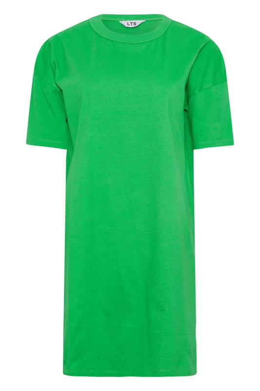 LTS Tall Apple Green Oversized Tunic T-Shirt 5