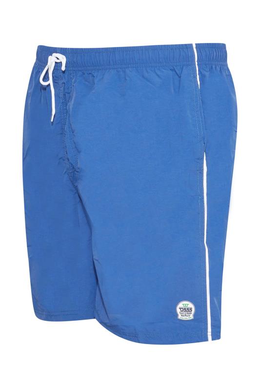 D555 Royal Blue Full Length Swim Shorts | BadRhino 5