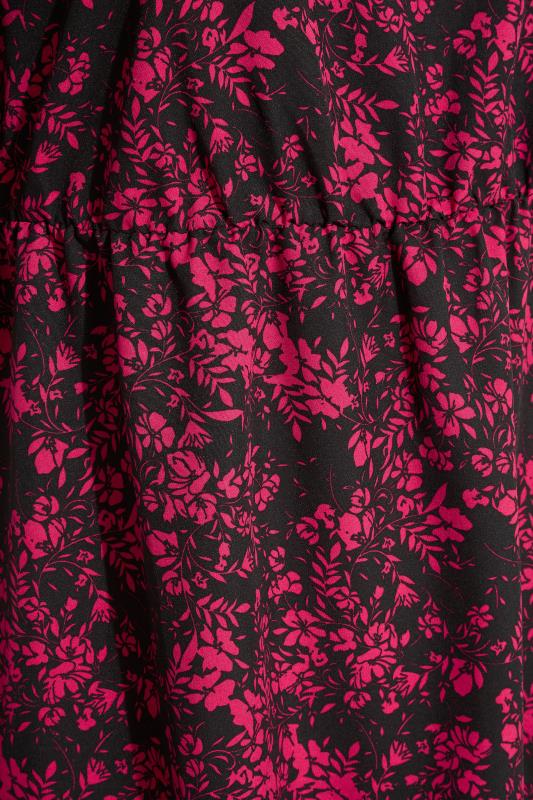 THE LIMITED EDIT Black Floral Print Dress_S.jpg