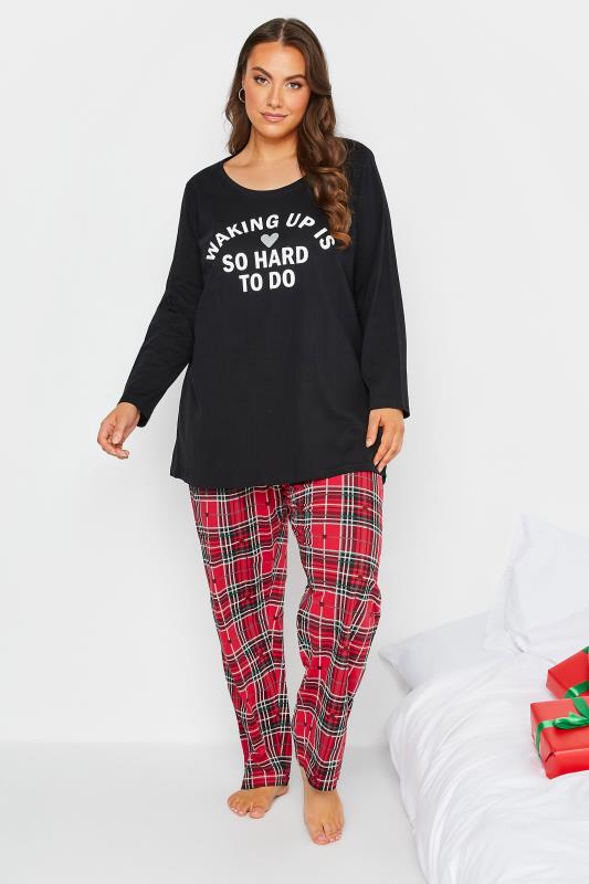 Yours Clothing Womens More Sleep Pyjama Top T Shirt Loungewear Plus Size 