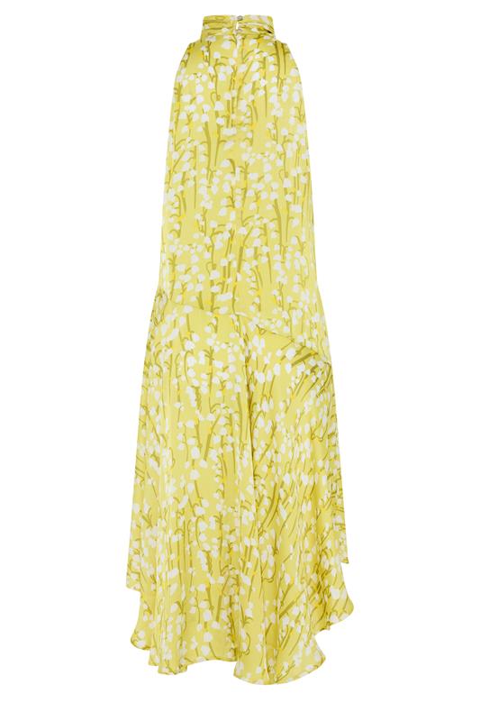 STAR Yellow Floral Midi Dress | StarByJM 5