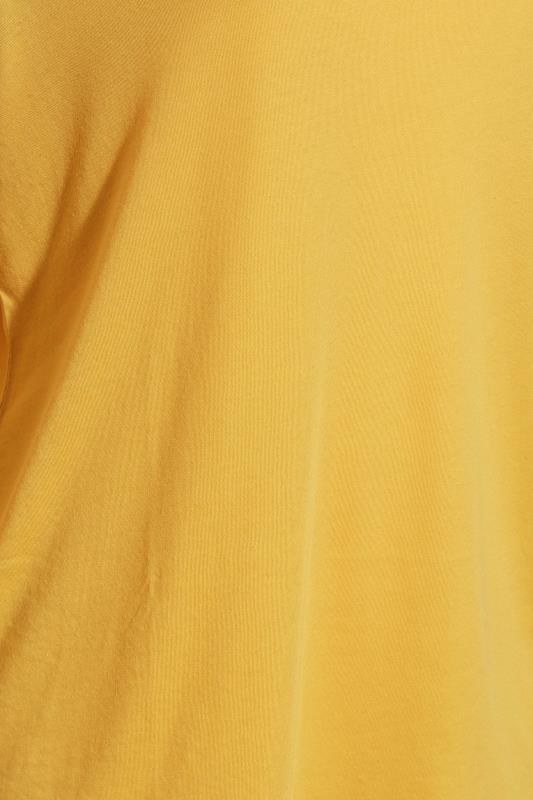 Curve Yellow Long Sleeve T-Shirt 4