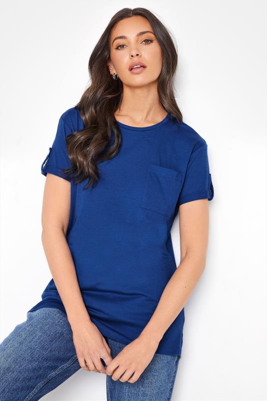 LTS Tall Royal Blue Short Sleeve Pocket T-Shirt_A.jpg