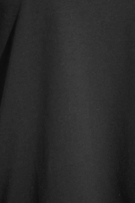 LTS Tall Women's Black Dipped Hem T-Shirt | Long Tall Sally 2