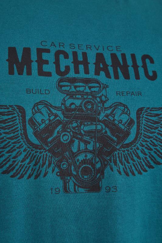 BadRhino Ocean Blue Mechanic Graphic Print T-Shirt_Z.jpg