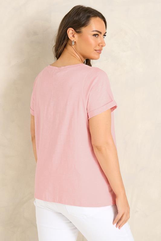 EVANS ESSENTIAL 3 Pack Black & Berry T-Shirts | Evans 6